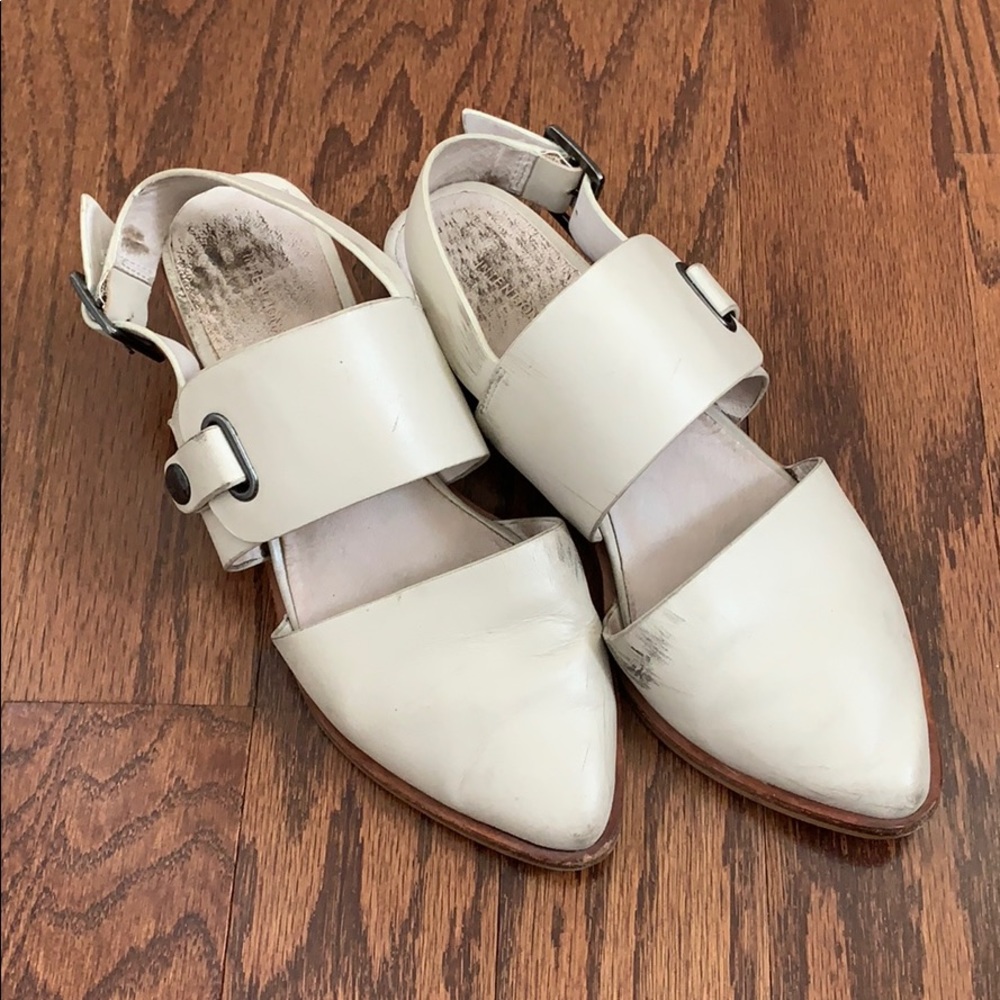 Intentionally Blank pointy low heel sandal